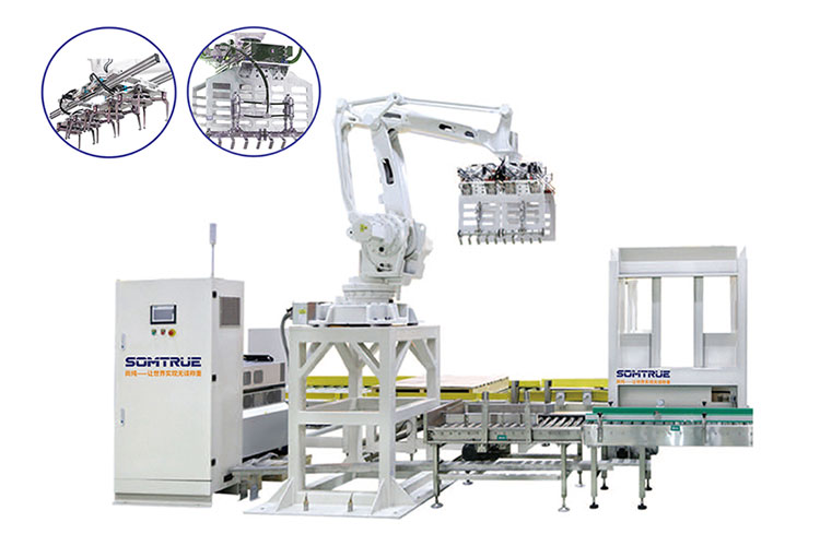 නව රොබෝ palletizer: බුද්ධිමත් නිෂ්පාදන ආරම්භය සඳහා බලවත් මෙවලමක්